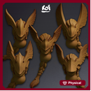 Ravenwings - Miniature heads