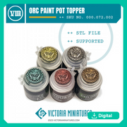 Orc Citadel Paint Pot Topper Swatch - Only-Games