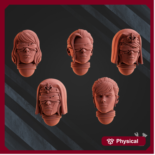 Battle Sisters Poenitentiam Head Bits Set x5 - Only-Games