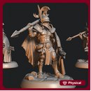 Tassos - Trathian Wolves leader - Ancient Greek peltasta Hero - 32mm