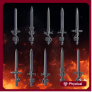 Pactum Aeternum Crusader Swords Set x10