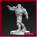 09 human line Fantasy Football 32mm