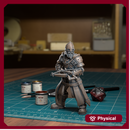 Town Guard Crossbowman 01 - Frostgrave Pathfinder - Fantasy DND - TytanTroll Miniatures