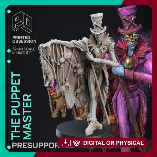 Puppet Master - Puppet Masters Show - presupported - 32mm scale - Only-Games