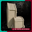 Cemetery Guardian House - Graveyard Terrain STL, DnD & Wargaming