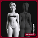Sub Series 98a - Naked & Kneeling Female Prisoner Slave