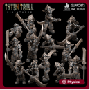 Goblin Bundle  - TytanTroll Miniatures - DnD - Fantasy