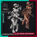 Asphixiya - Quiet Mountains -  PRESUPPORTED - Illustrated and Stats - 32mm scale