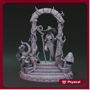 Mysterious witchcraft of Lionila - Alana Rotesfeld diorama 32mm