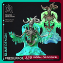 The Reanimated - Slime Demon Boss -  PRESUPPORTED - Illustrated and Stats - 32mm scale