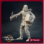 Human Rogue Thief Fighter Brigand | Miniature | 28mm Scale | 32mm Scale | Pathfinder Figure | DnD | Human Ranger Figurine unpainted | - Only-Games