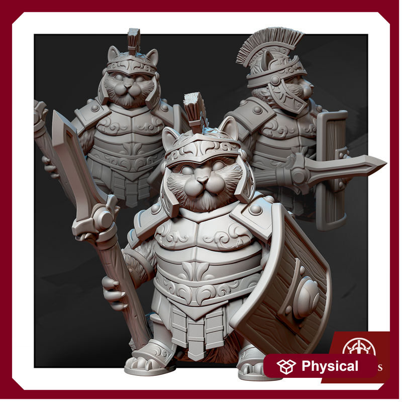 Spartacus Meowtus  28mm/32mm/54mm