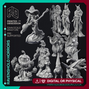 Ravenshold Horrors - 11 models - Halloween Themed Pack - Pre Supported - 32mm scale