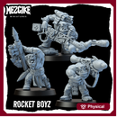 Rocket boyz mob A (3 physical miniatures)