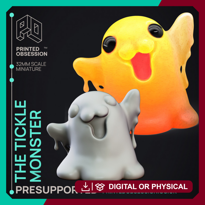 Tickle Monster - SCP "The D&D Incursion - PRESUPPORTED - 32mm Scale