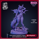 Dracia - Dragon Girl Pin-Up - 75mm