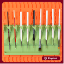 WallWorkshop Vertical Paintbrush Holders