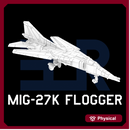 MiG-27K Flogger J2 (Clean, Wings In)