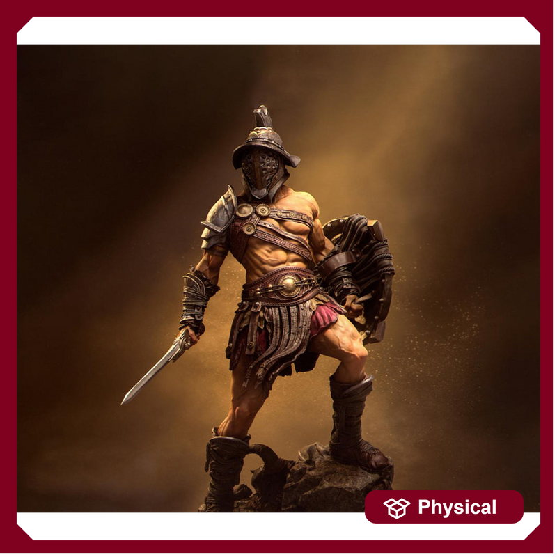 Human Male Fighter Gladiator Battle Master PC /NPC UNPAINTED D&D| 5 Sizes/Scales - Only-Games