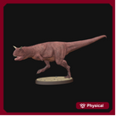 Carnotaurus running pre colored 1:72 scale