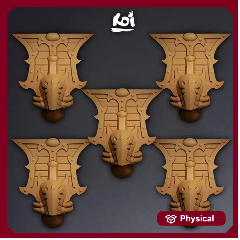 Warp Allseers Type 5 - Miniatures Heads