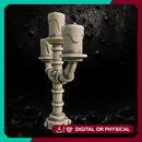Candlestick - Table Candle Holder STL for DnD & Wargaming