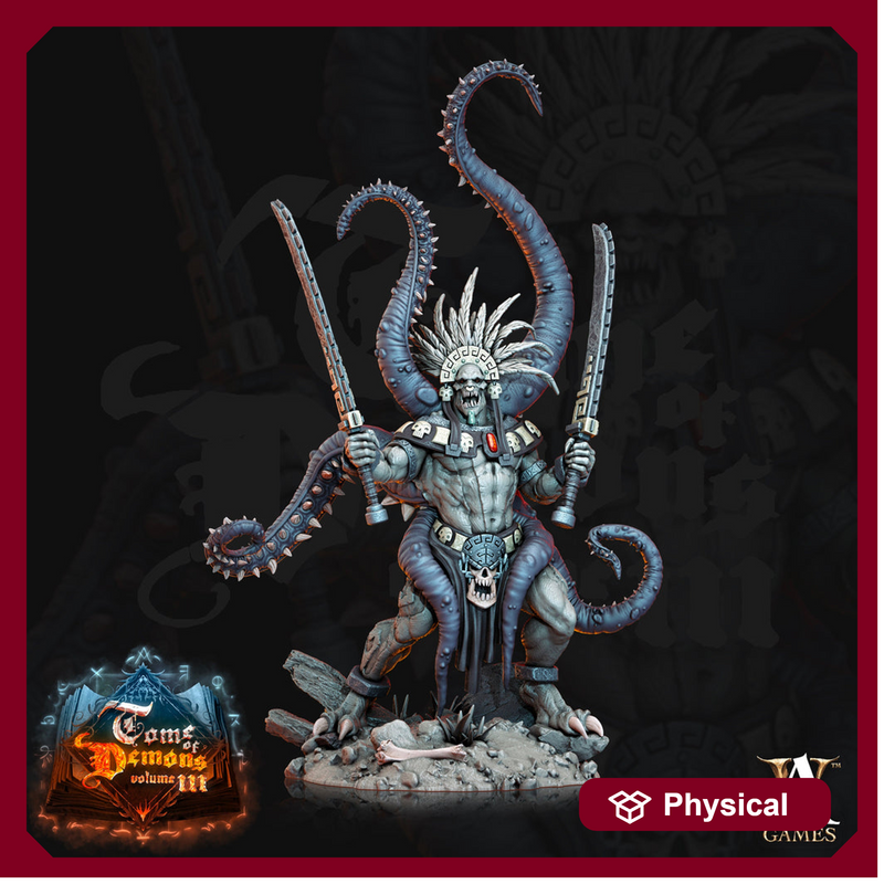 Greater Devil, Demon Resin Miniature | 28mm,32mm Scales (40mm, 50mm, 65mm, 75mm BASE Sizes) |  D&D 5e Nine Hells | Dungeons and Dragons | - Only-Games