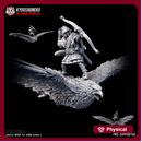 Gaelic Wood Elf Hawk Rider C