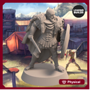Alexos “The Wolf” - 3D printable miniature – STL file