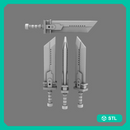 Space Knights Fantasy Cloud Sword NOHAND