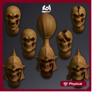 Skeletons - Miniature heads