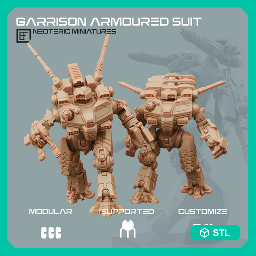 New Expansion | Garrison Armoured Suit and logistics team - Only-Games
