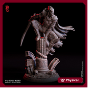 Human Rogue, Thief, Assassin PC / NPC Resin Figure | 28mm, 32mm,54mm75mm,100mm Scales | Mini -D&D 5e Pathfinder Figurine | Flesh of Gods - Only-Games