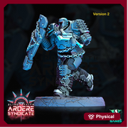 Arderite Heavy Infantry, Blind Faith, Ardere Syndicate | Sci-Fi Miniature 28mm,32mm Scales | 54mm, 75mm TALL | Resin Mini |Archvillain Games - Only-Games