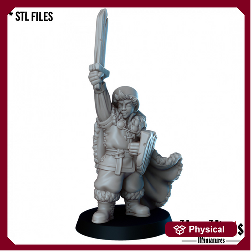 Little boy with wooden sword and shield - Only-Games