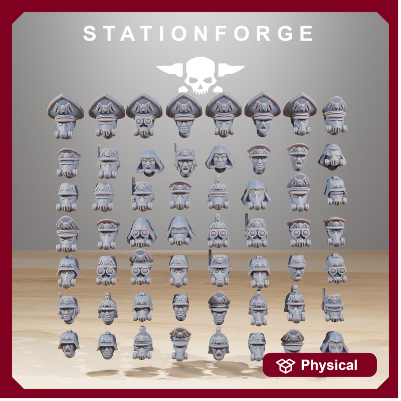 GrimGuard Builder Kit 2.0 [HEADS ONLY]