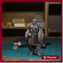 Northern Guard Commander - Frostgrave Pathfinder - Fantasy DND - TytanTroll Miniatures