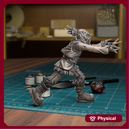 Straw Scarecrow Chasing- TytanTroll Miniatures - DnD - Fantasy
