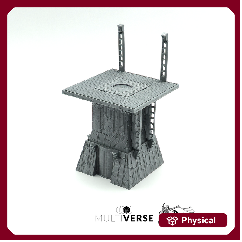 Elevated Landing Pad - Shattered Galaxy - Multiverse - Terrain Wargaming D&D DnD