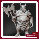 Orc Grotakr Bloodaxe  28mm/32mm/54mm