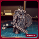 Female Dwarf 03 - TytanTroll Miniatures - DnD - Fantasy - 32mm