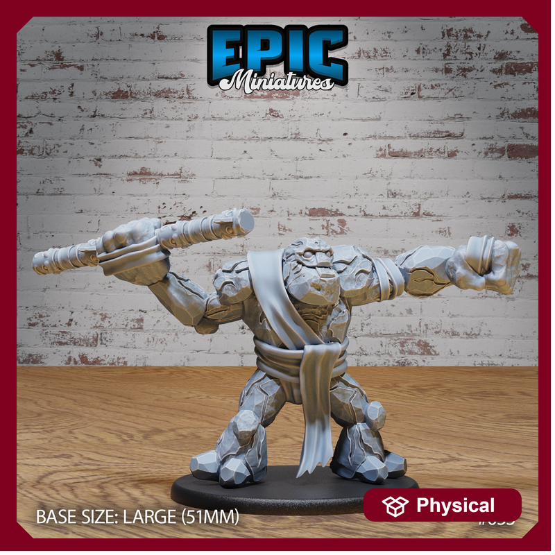 Stone Golem Throwing - Only-Games