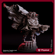 Vampire Lord Strahd von Zarovich | 28mm,32mm,54mm,75mm,100mm Scale | Undead Dungeons & Dragons 5e Miniatures | Pathfinder |Figurine DnD Mini - Only-Games