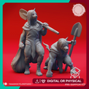 Mongrelfolk - Otto- Tabletop Miniature (Pre-Supported)