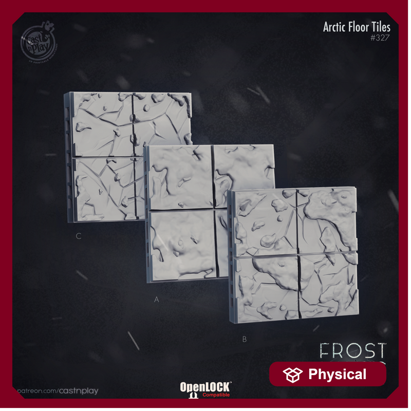Arctic Floor Tiles - Only-Games