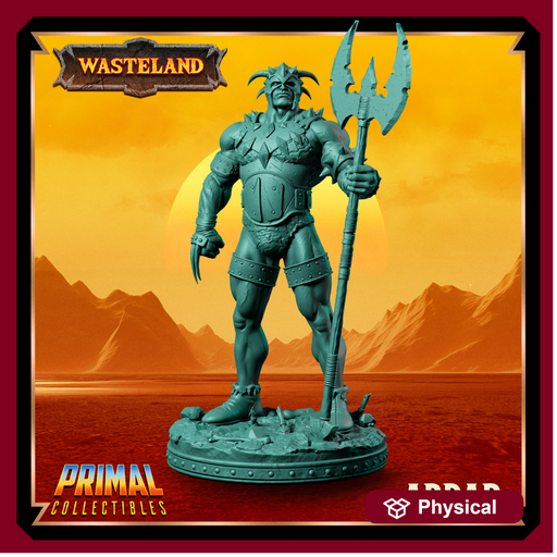 4 miniatures - 32mm - Barbarians Bundle - Wasteland - Only-Games