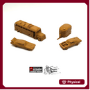 Abandoned Vehicle Set - Brave New Worlds - Printable Scenery Wasteworld Gaslands Terrain Scatter D&D DnD