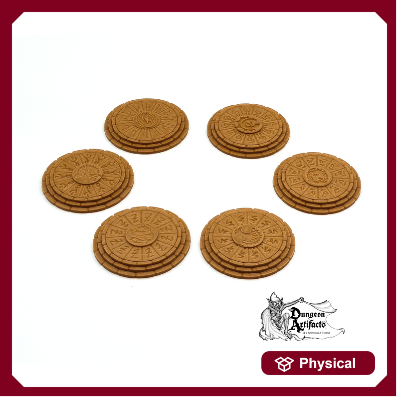 Stormguard Objective Markers - RM Magic Circles scatter Terrain D&D DnD