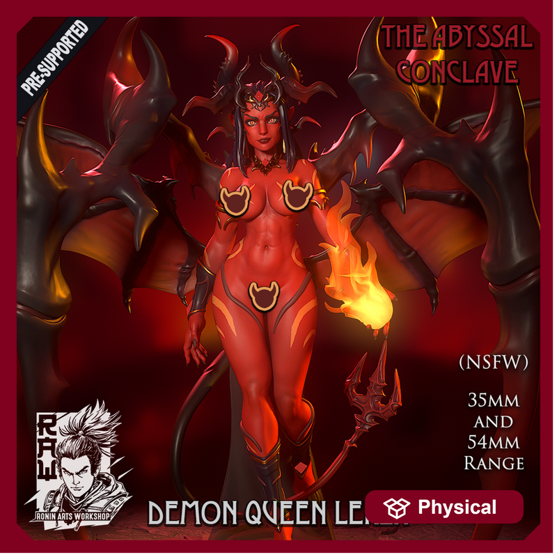 Demon Queen Lerza - NSFW - 54mm