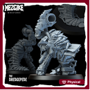 The dredgepede (physical miniature)
